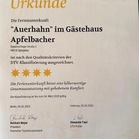 Gaestehaus Apfelbacher *