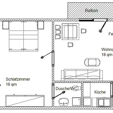 Gaestehaus Apfelbacher Apartment Spiegelau